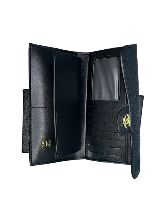 Chanel women long wallet