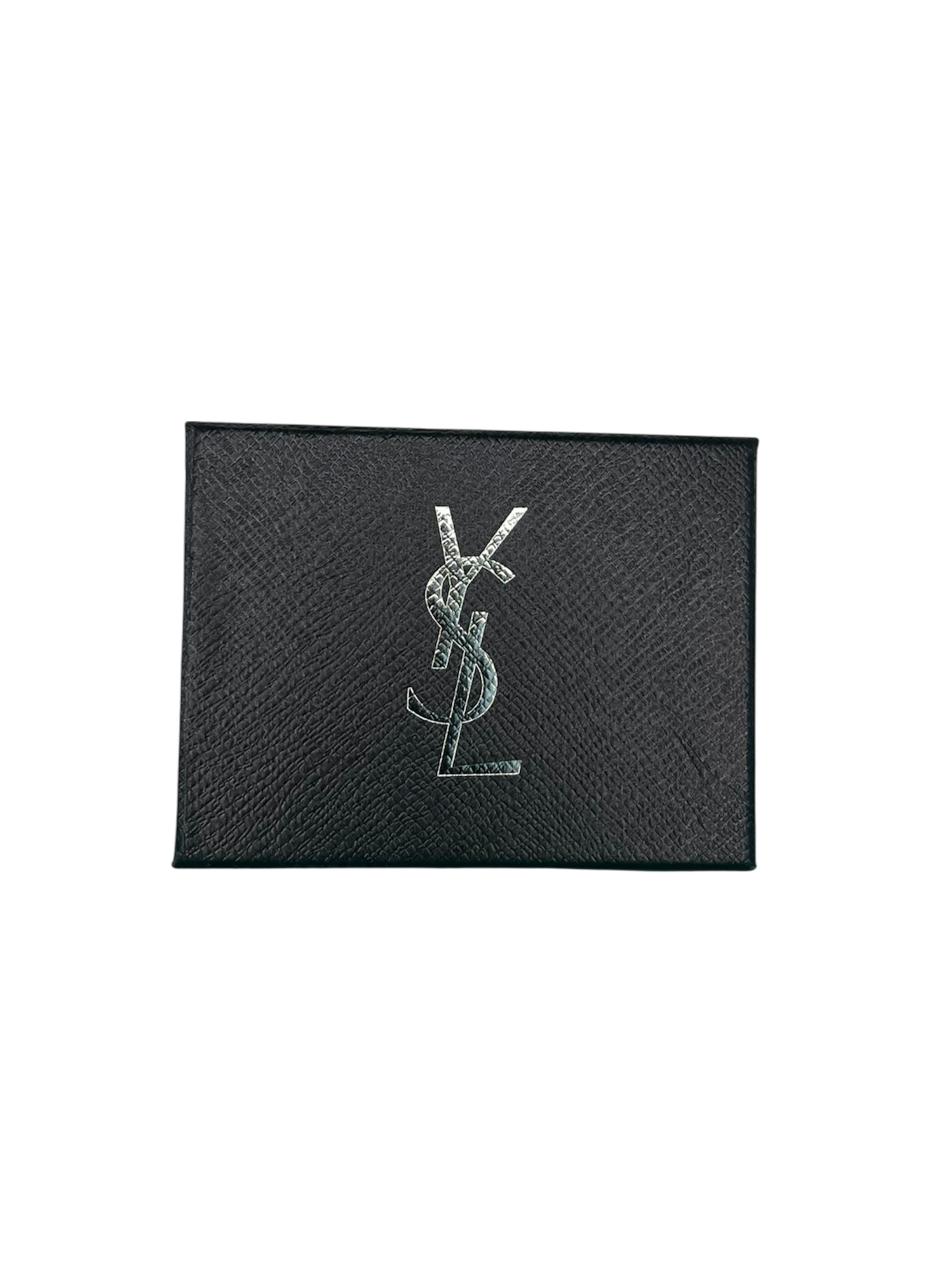 YSL card holder pink
