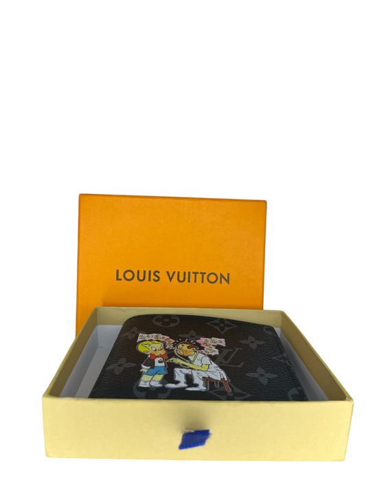 Custom Louis Vuitton wallet black