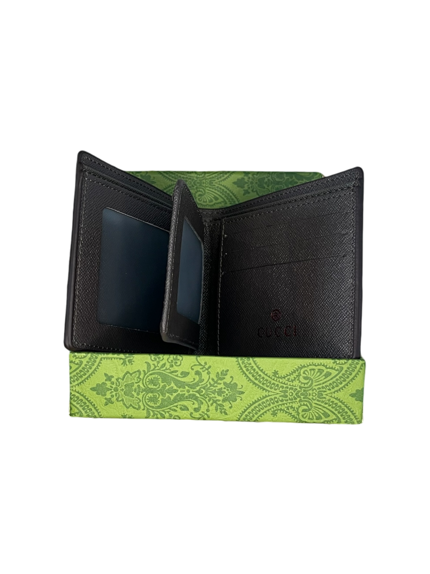 Gucci white snake wallet